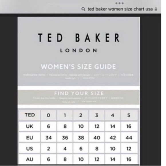 ✨ Ted Baker London Gray Bow Sleeve Wool Blend Sweater 6 - Picture 10 of 10